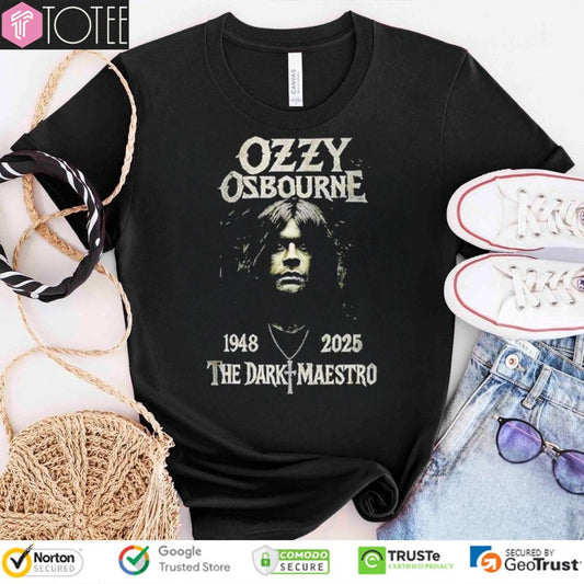 Rip Ozzy Osbourne 1948-2025 The Dark Maestro T-shirt
