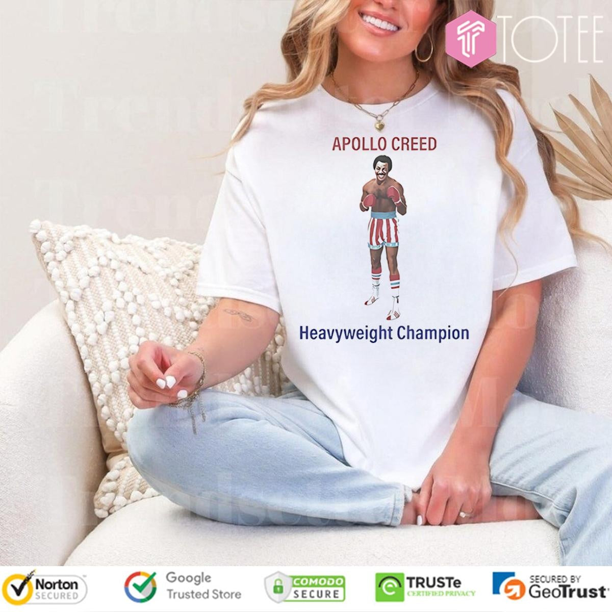 Rocky Apollo Creed Heavyweight Champion T-shirt