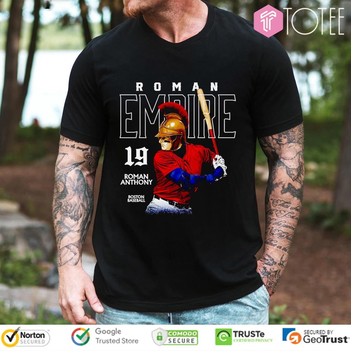 Roman Anthony Empire Boston Red Sox Baseball T-shirt