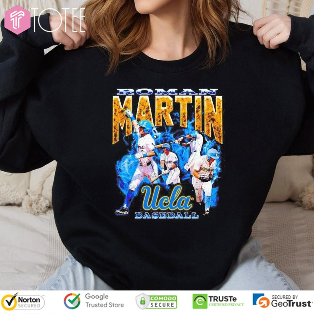 Roman Martin 90S Picture Collage Ucla Bruins Baseball T-shirt