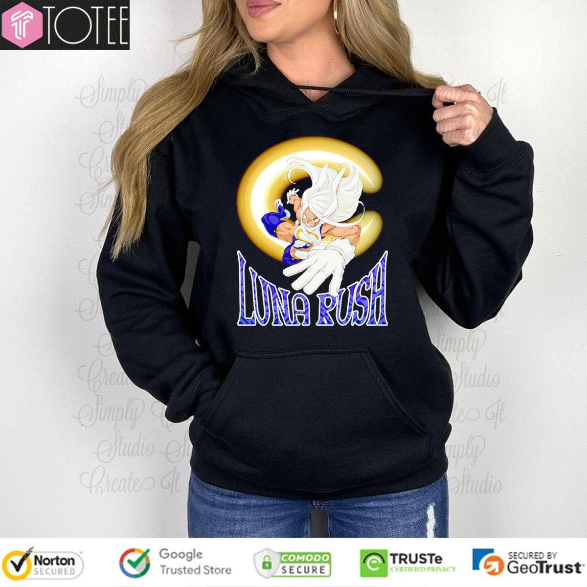 Rumi Usagiyama Rabbit Hero Mirko Luna Rush My Hero Academia T-shirt