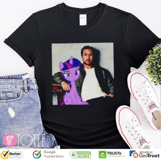 Ryan Gosling Twilight Sparkle My Little Pony T-shirt