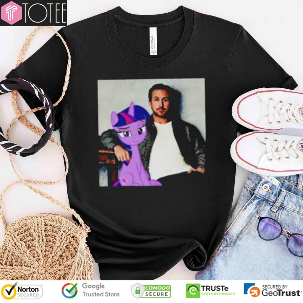 Ryan Gosling Twilight Sparkle My Little Pony T-shirt