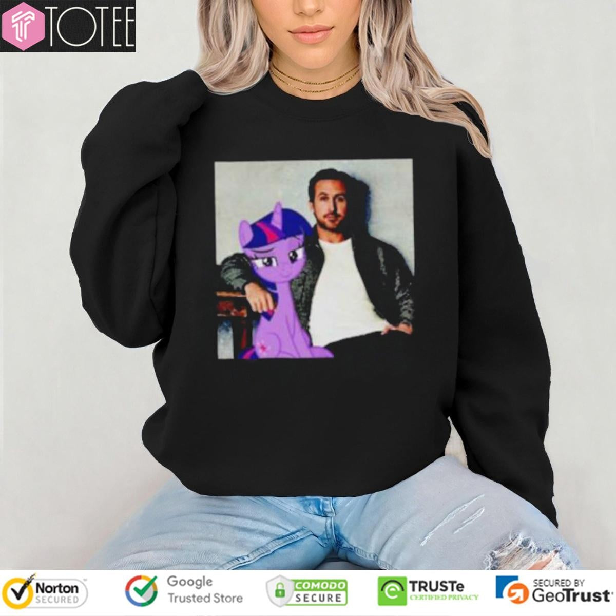 Ryan Gosling Twilight Sparkle My Little Pony T-shirt