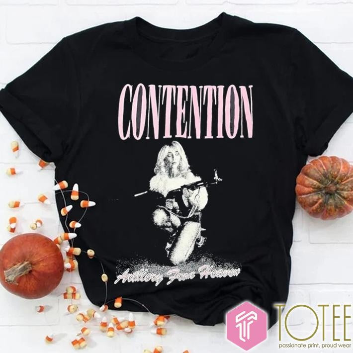 Sabrina Carpenter Contention Artillery Find Heaven T-shirt
