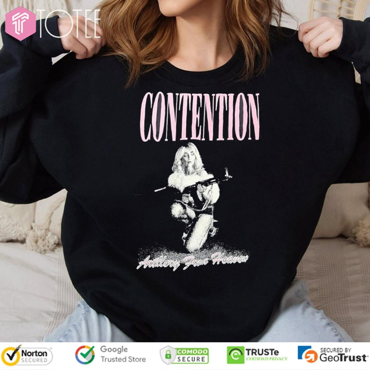 Sabrina Carpenter Contention Artillery Find Heaven T-shirt