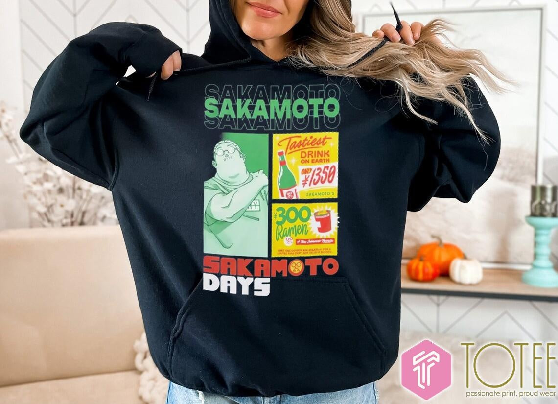 Sakamoto Days Manga Food And Drink T-shirt