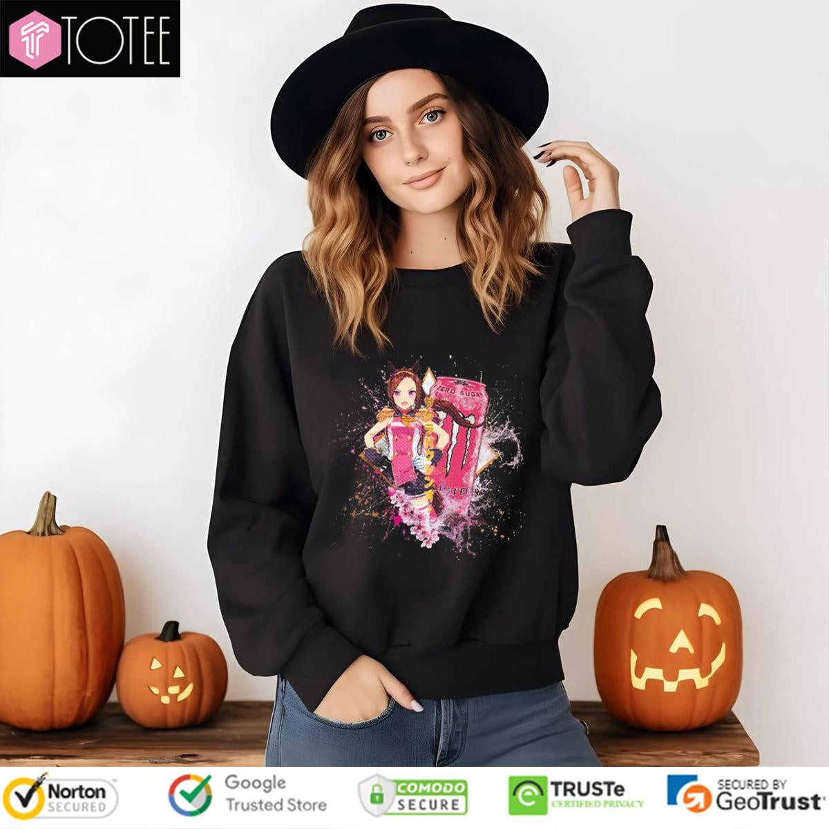 Sakura Bakushin O Uma Musume Pretty Derby Monster Energy Zero Sugar Anime T-shirt