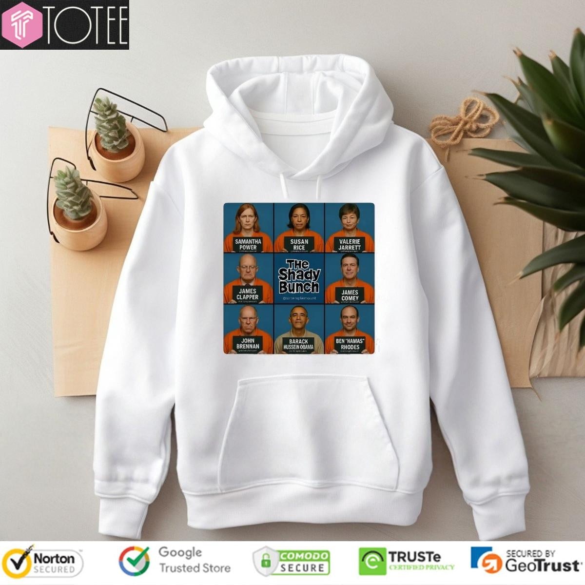 Samantha Power Susan Rice Barack Obama The Shady Bunch Trump Post T-shirt