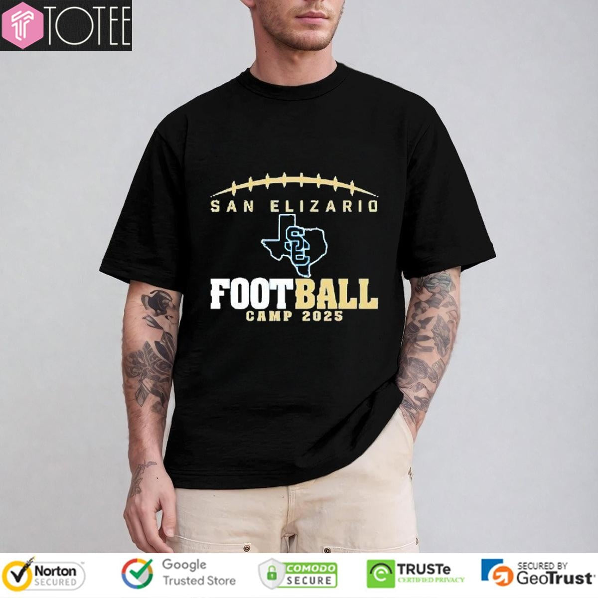 San Elizario Football Camp 2025 T-shirt