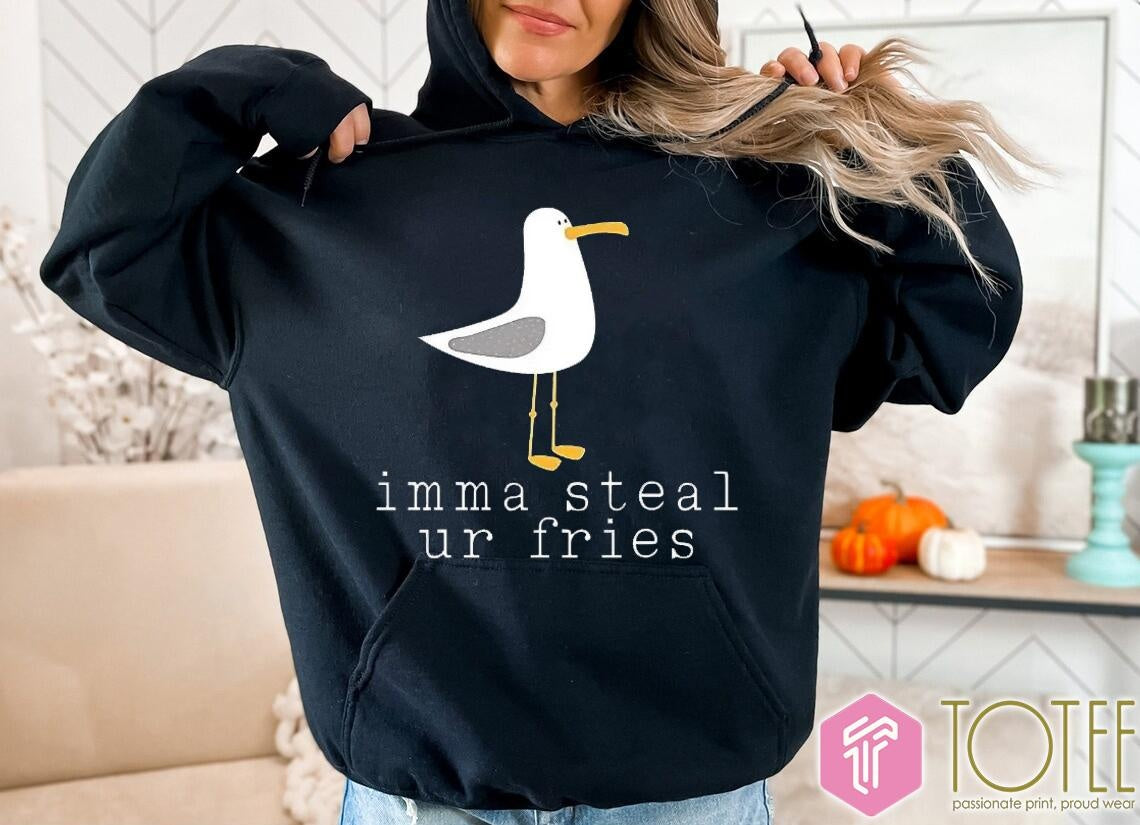 Seagull Imma Steal Ur Fries T-shirt
