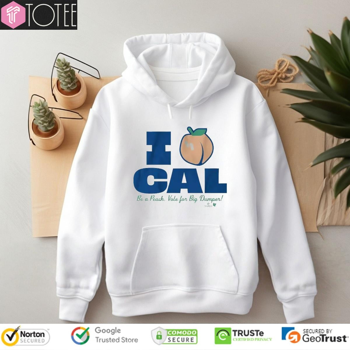 Seattle Mariners Cal Raleigh I Love Cal Be A Peach Vote For Big Dumper T-shirt