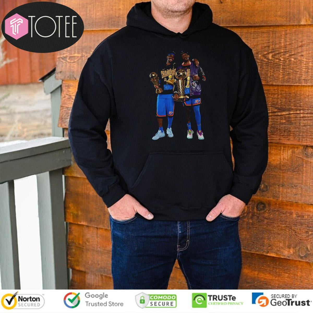 Sga And J-Dub Nba Shai Gilgeous-Alexander Jalen Williams Okc Champions T-shirt