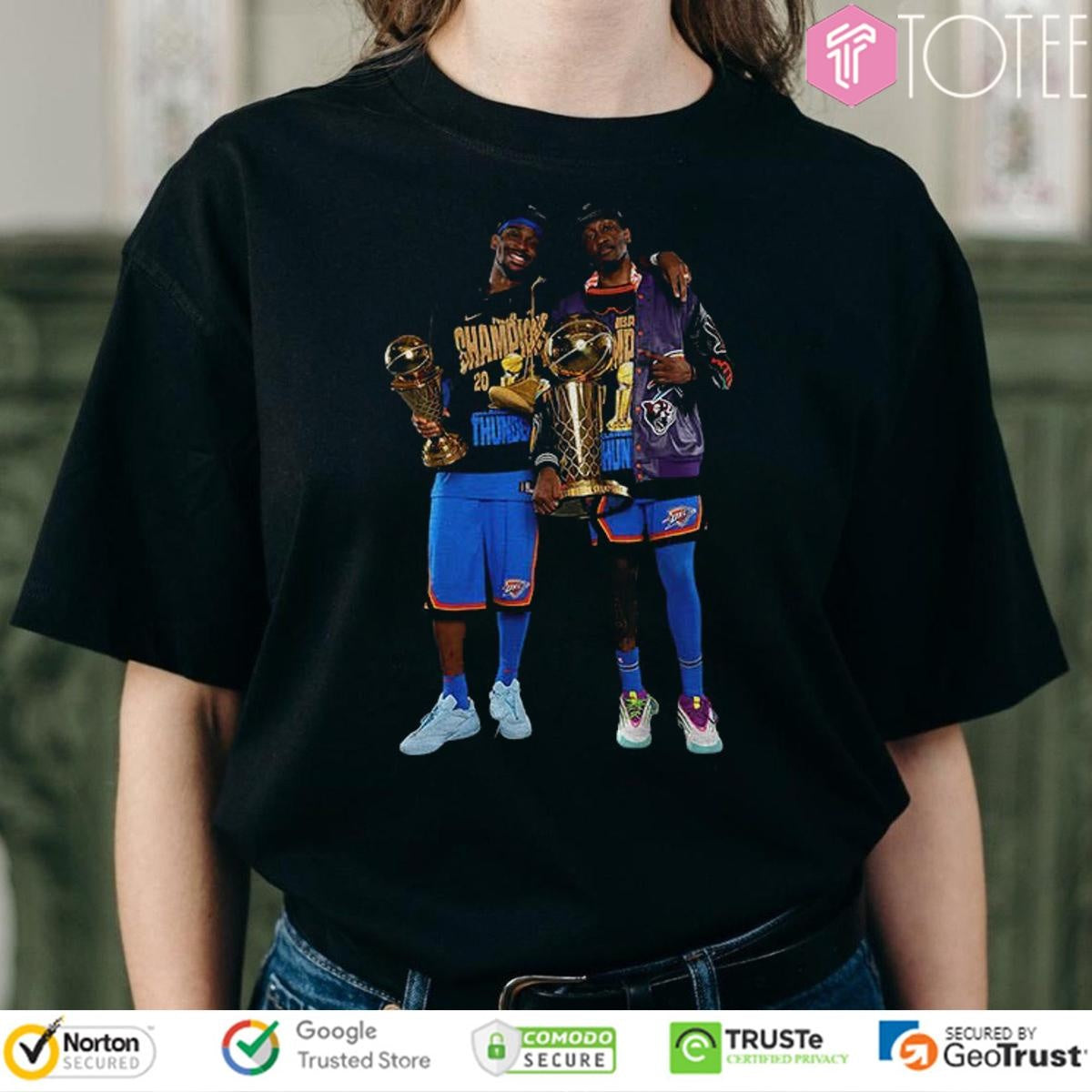 Sga And J-Dub Nba Shai Gilgeous-Alexander Jalen Williams Okc Champions T-shirt