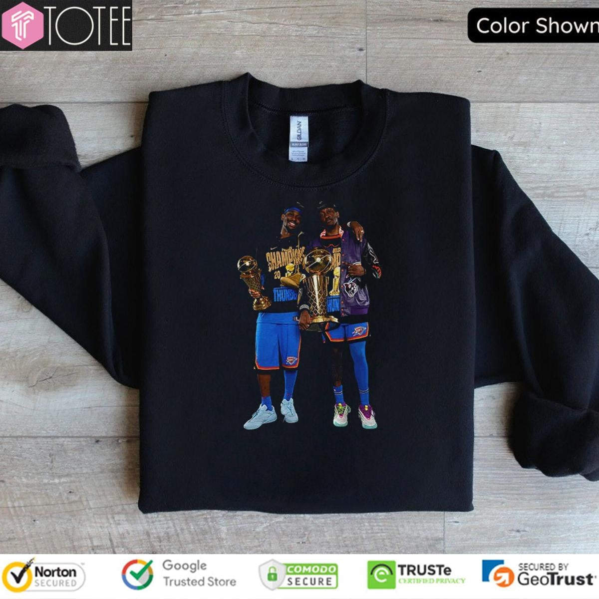 Sga And J-Dub Nba Shai Gilgeous-Alexander Jalen Williams Okc Champions T-shirt