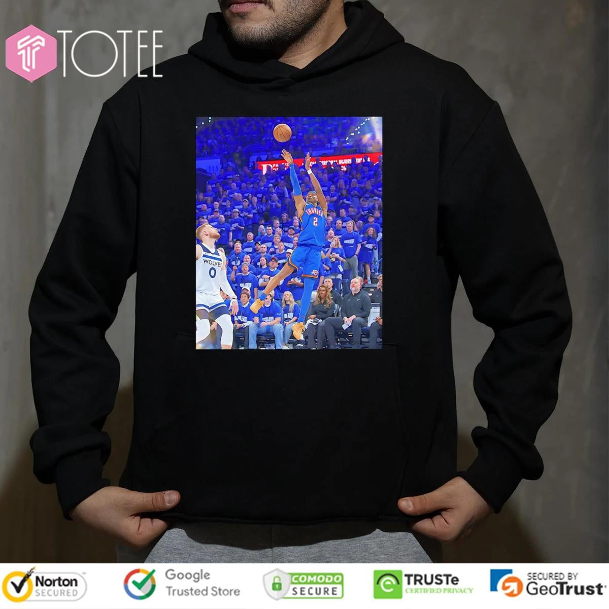 Shai Gilgeous-Alexander Oklahoma City Thunder Game Frames T-shirt