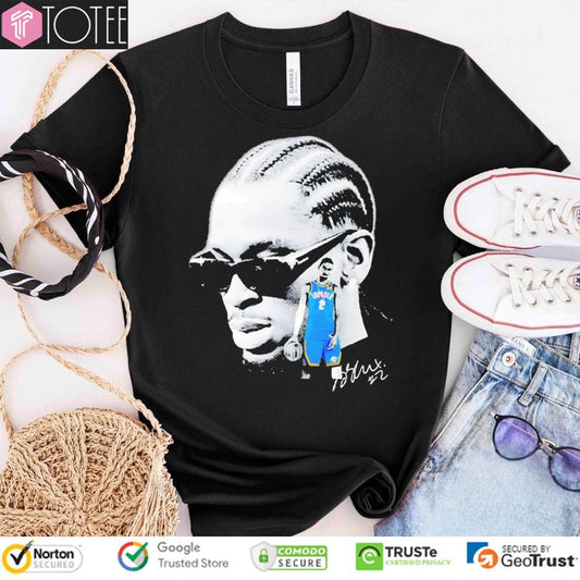 Shai Gilgeous-Alexander Oklahoma City Thunder Signature T-shirt