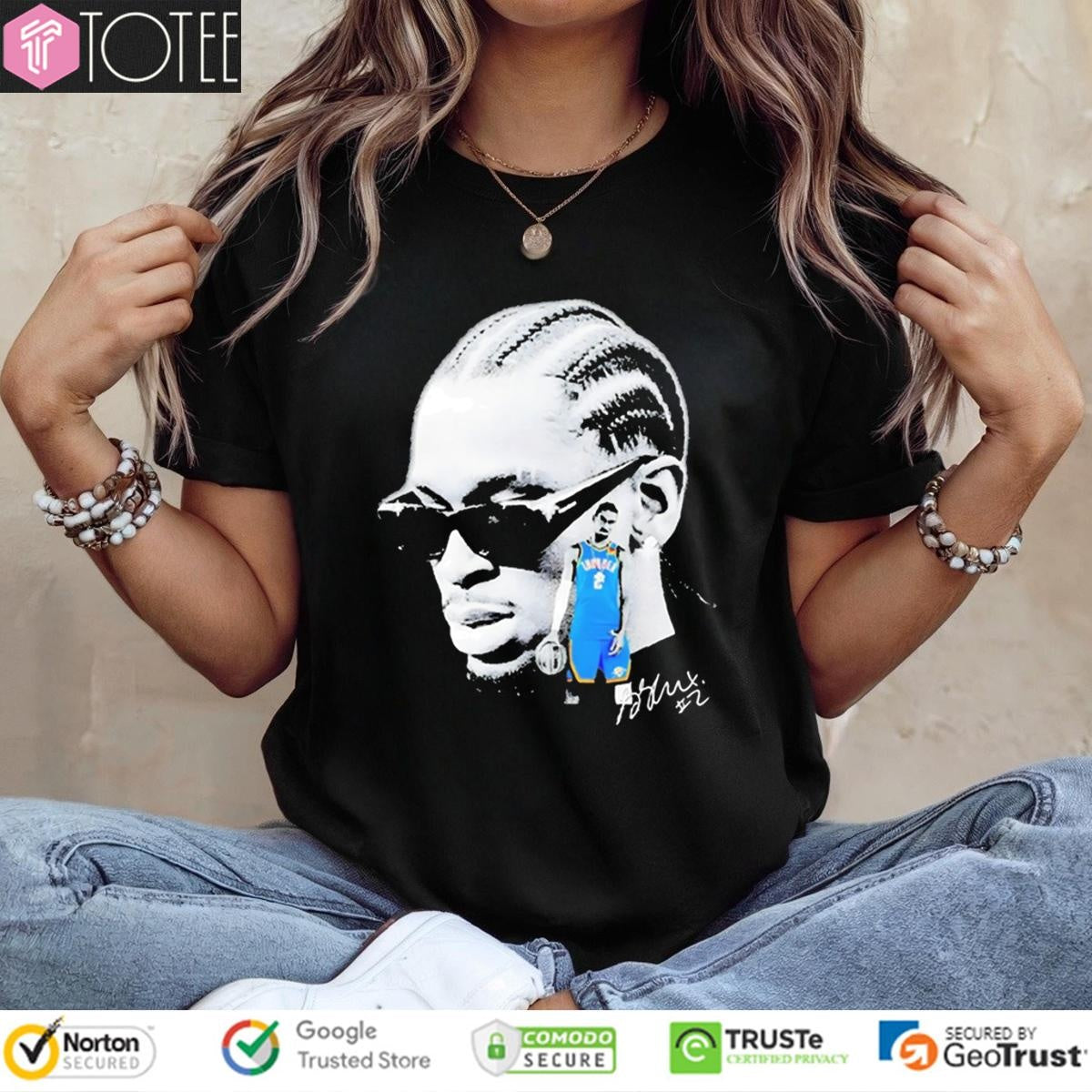 Shai Gilgeous-Alexander Oklahoma City Thunder Signature T-shirt