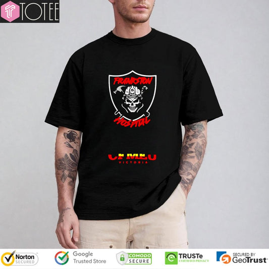 Skull Frankston Hospital Cfmeu Victoria T-shirt