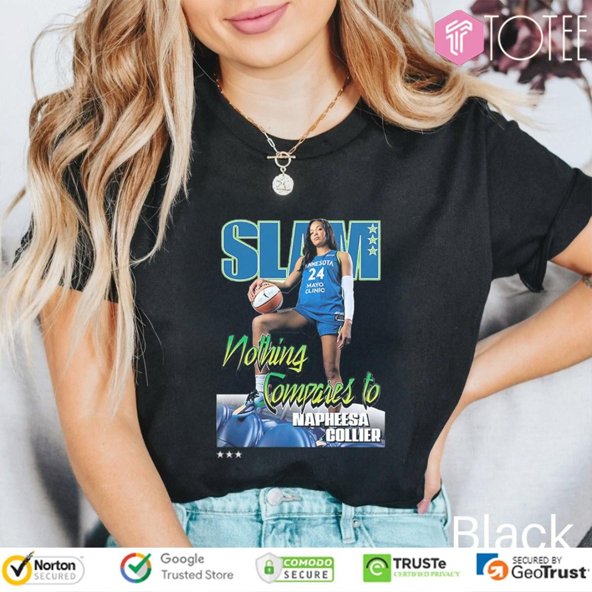 Slam Nothing Compares To Napheesa Collier T-shirt