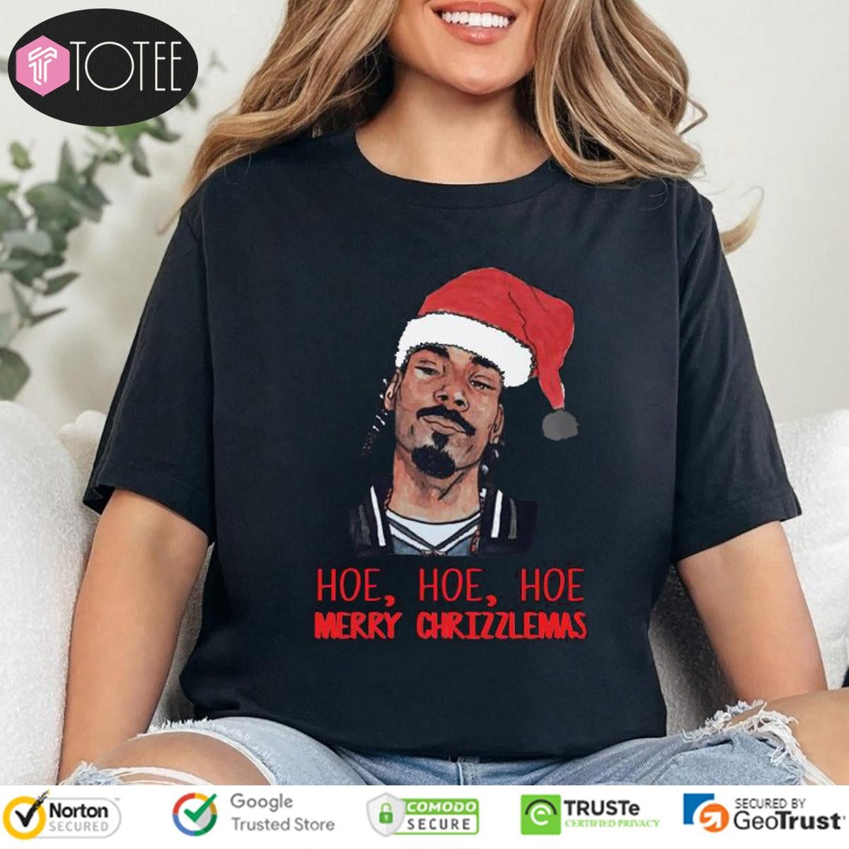 Snoop Dogg Hoe Hoe Hoe Merry Chrizzlemas Happy Christmas T-shirt