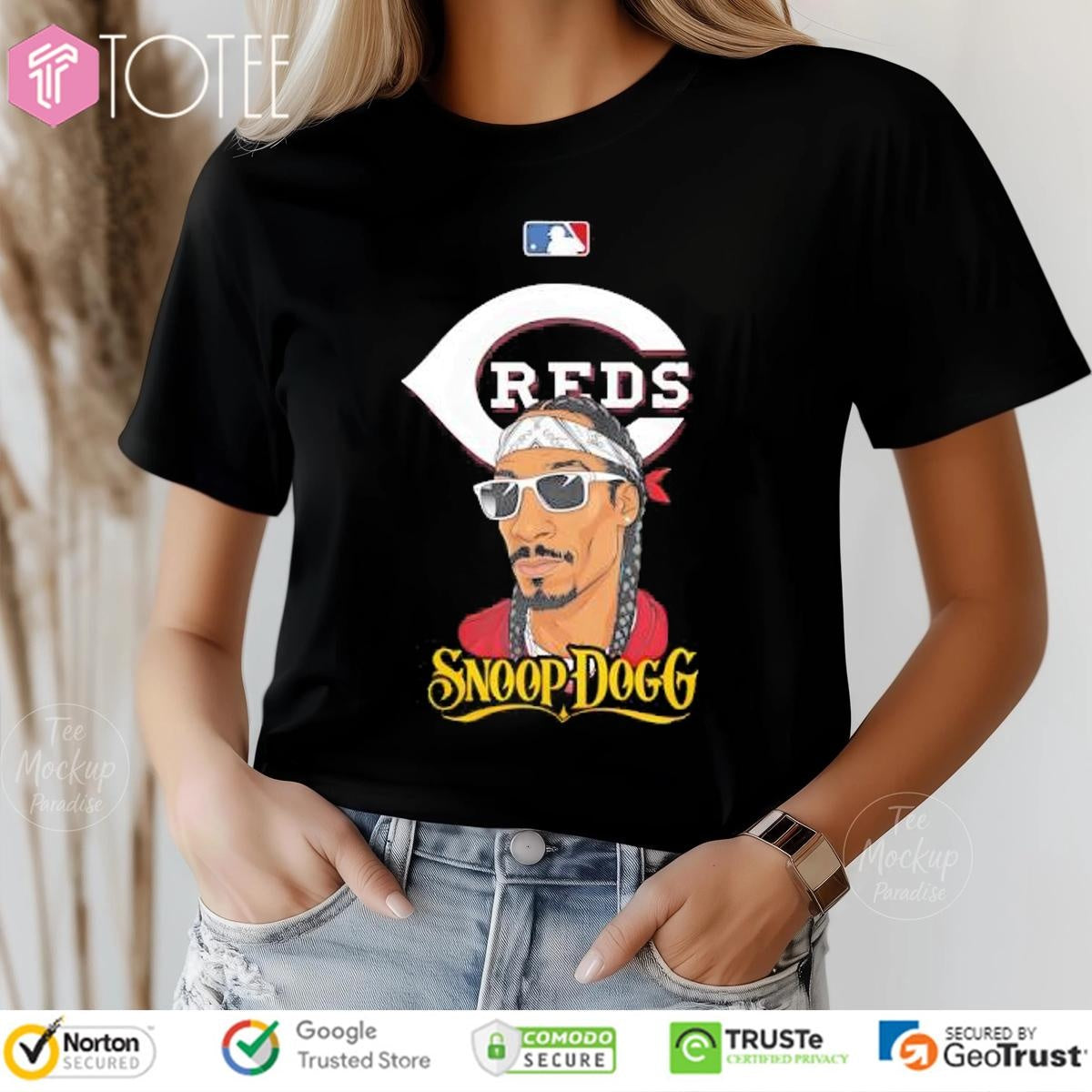 Snoop Dogg Post-Game Concert Cincinnati Reds Baseball T-shirt