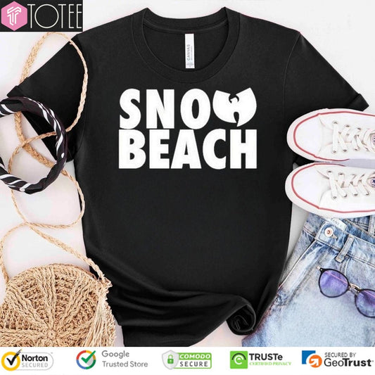 Snow Beach Wu-Tang Clan Logo T-shirt