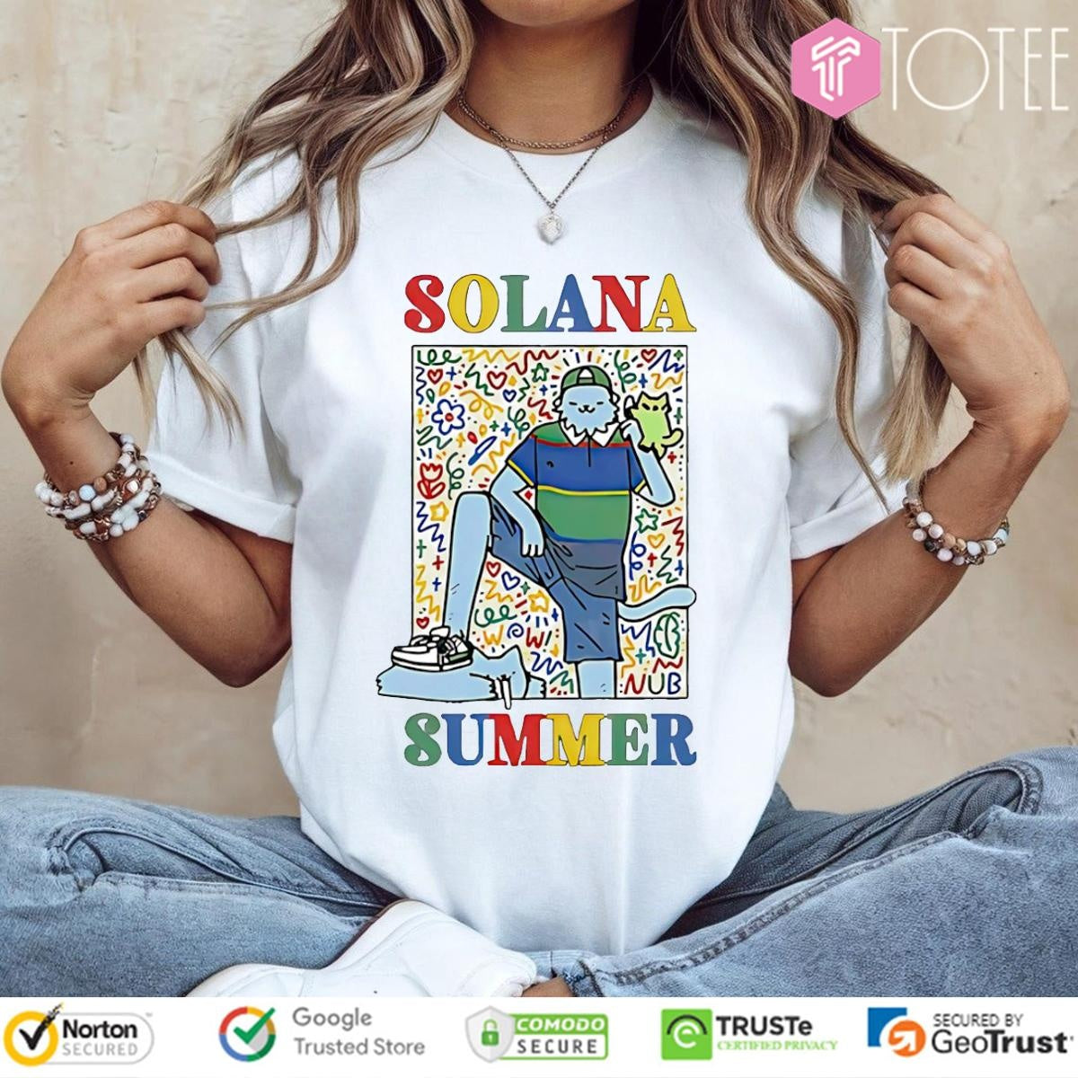 Solana Summer Nub Paint Shirt