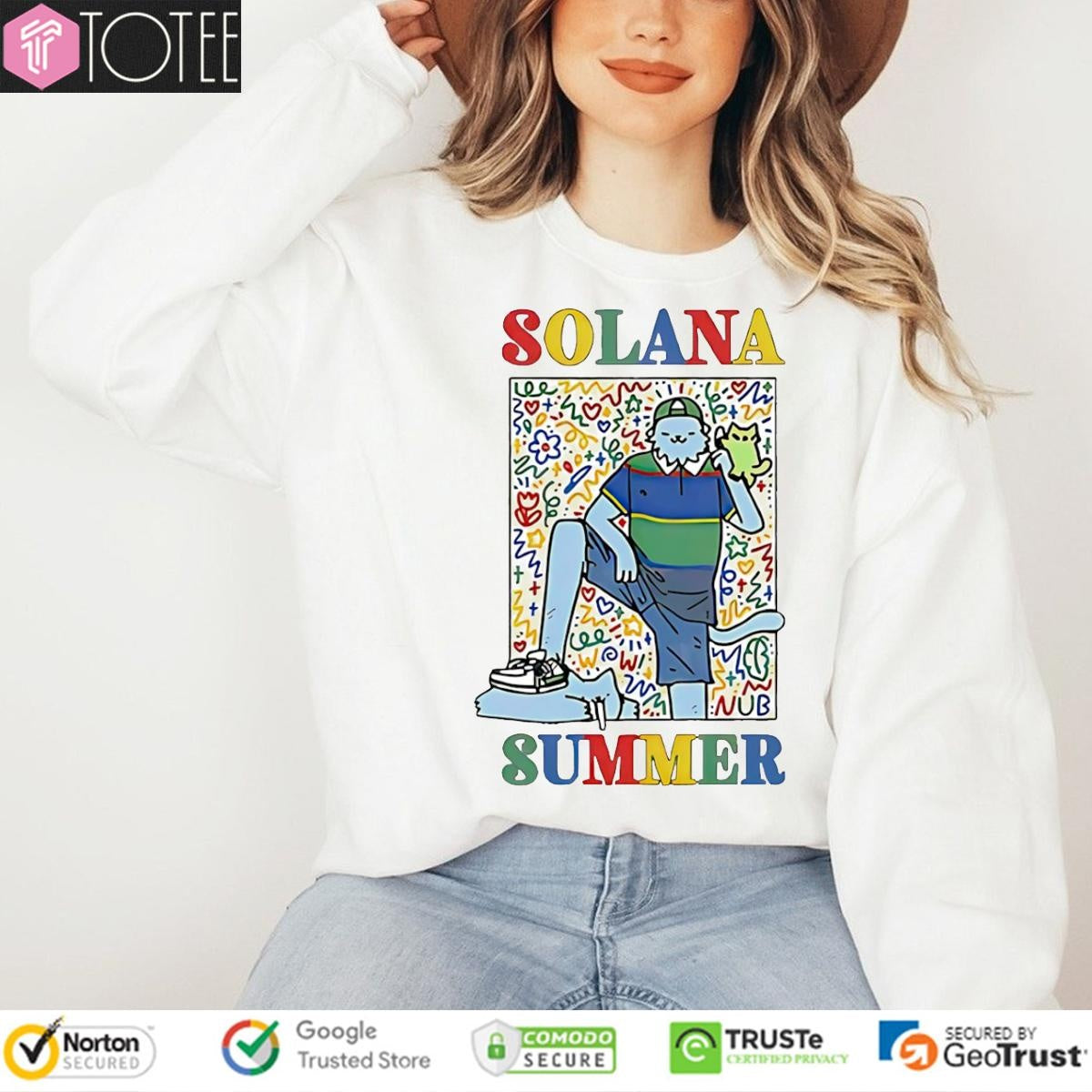 Solana Summer Nub Paint Shirt