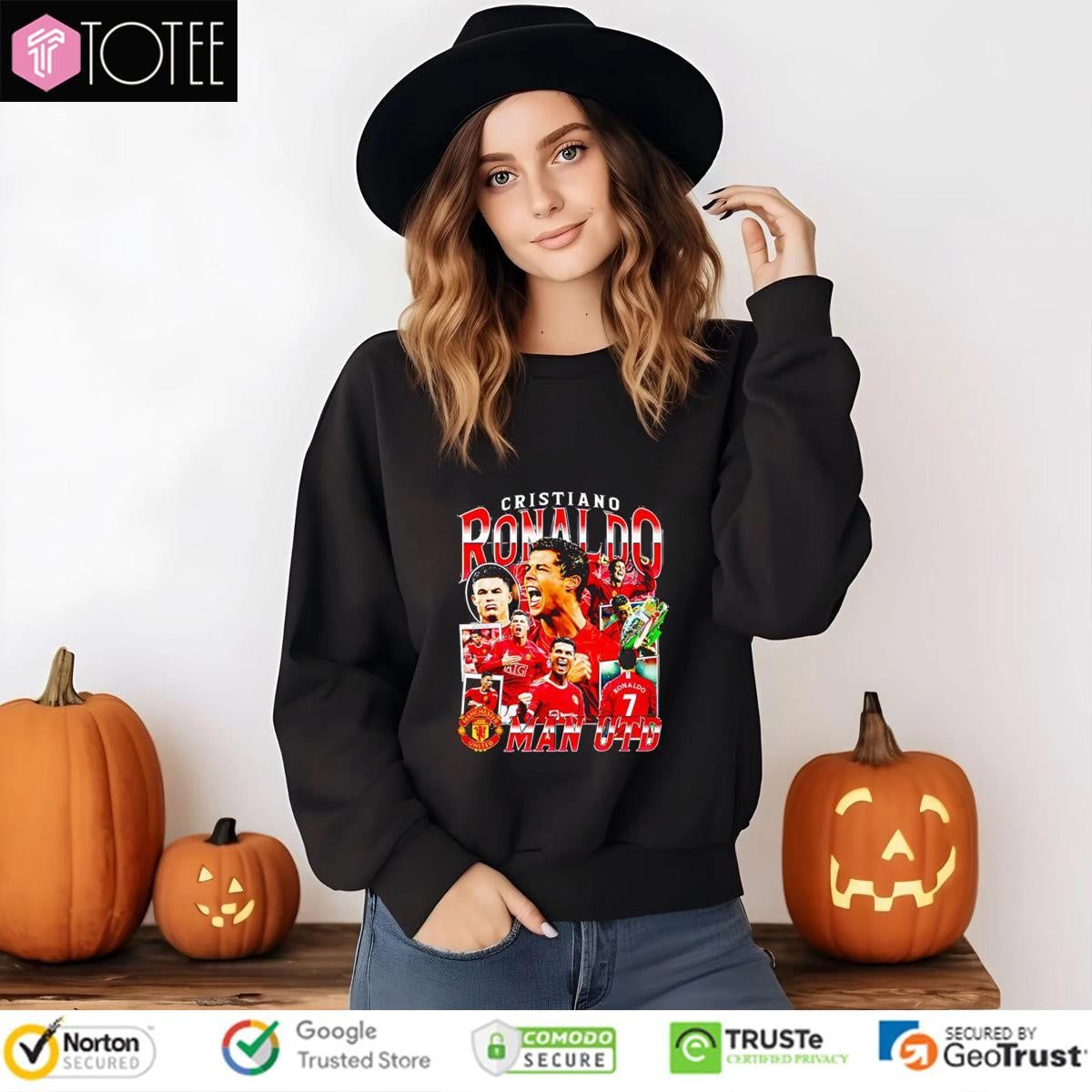 Speed Wearing A Cristiano Ronaldo Man Utd T-shirt