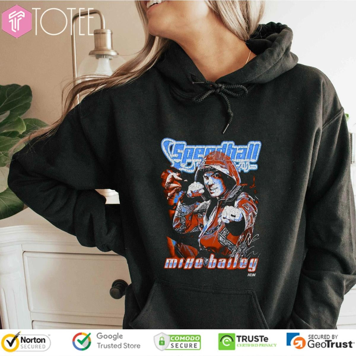 Speedball Mike Bailey Time Adventure Beefy Aew Signature T-shirt