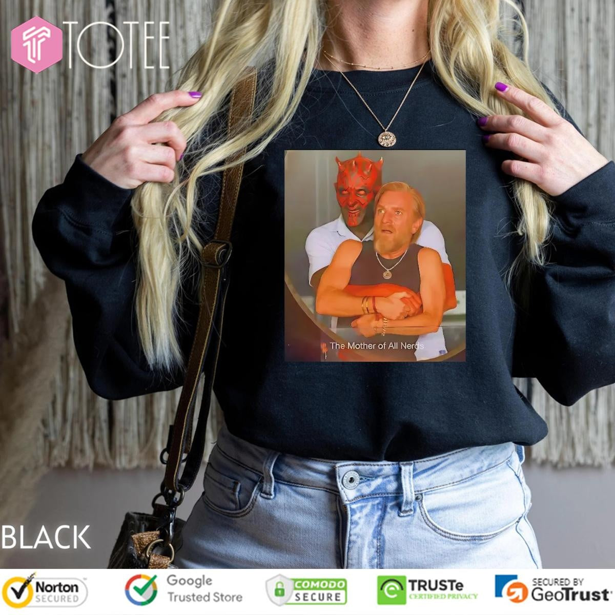 Star Wars Darth Maul Obi Wan Kenobi Coldplay Concert Kiss Cam T-shirt