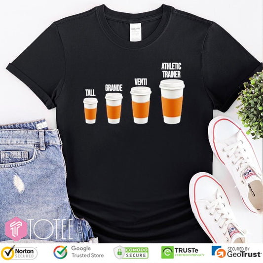 Starbucks Tall Grande Venti Athletic Trainer T-shirt