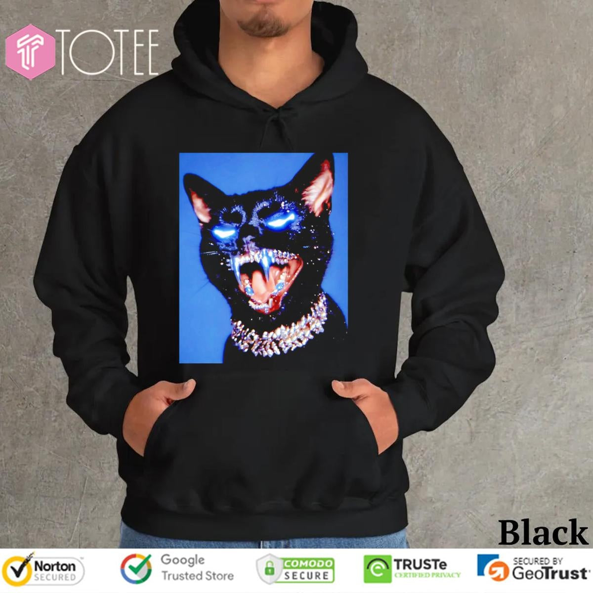 Stephan Vasement Blast Grillz Cat T-shirt