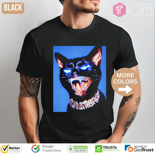 Stephan Vasement Blast Grillz Cat T-shirt