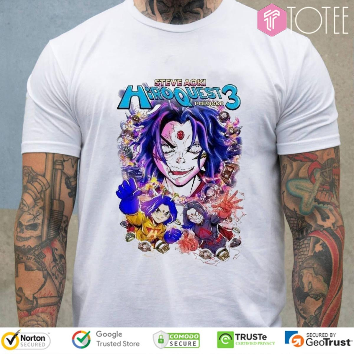 Steve Aoki Hiroquest 3 Summer Tour 2025 Shirt