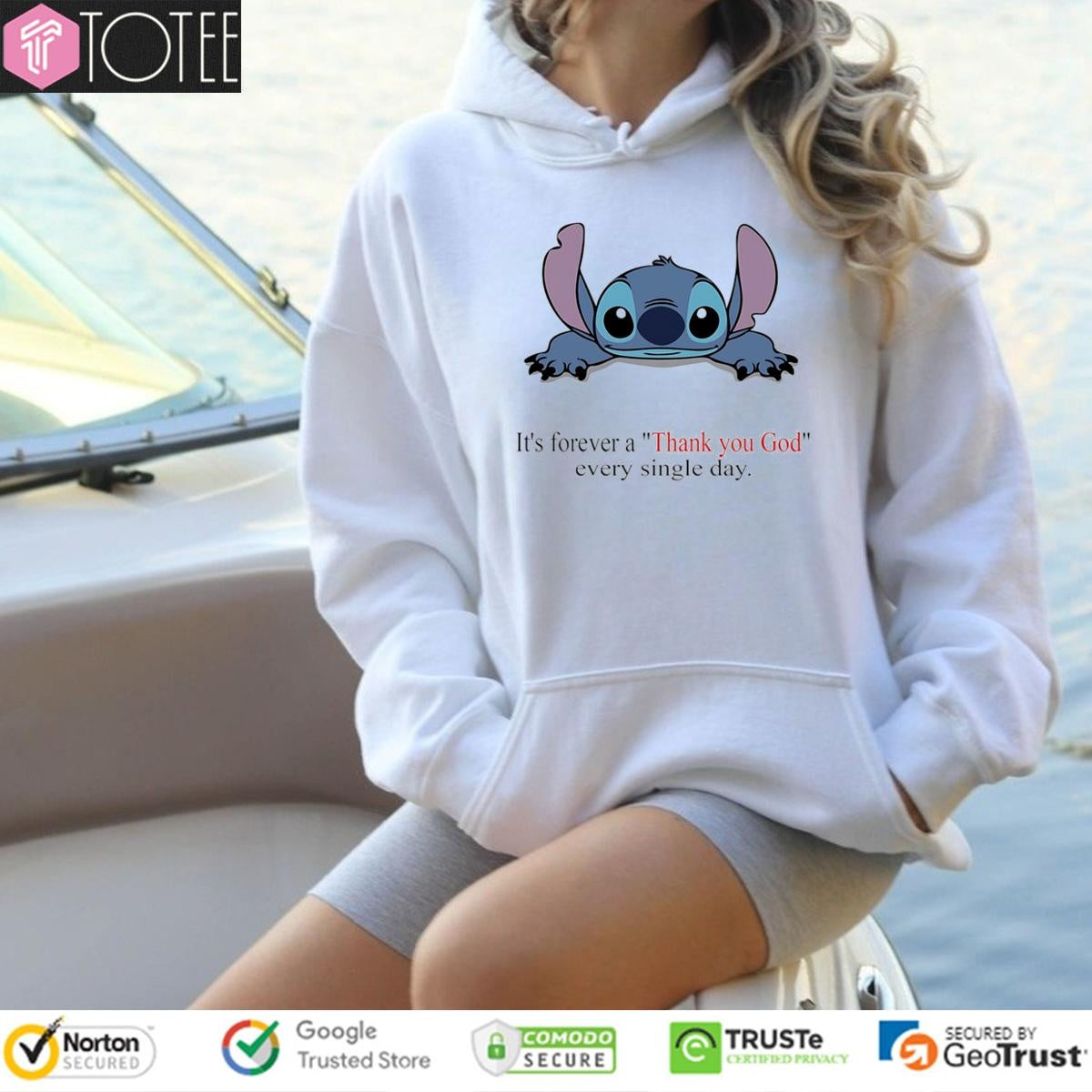 Stitch Its Forever A Thank You God Every Single Day T-shirt