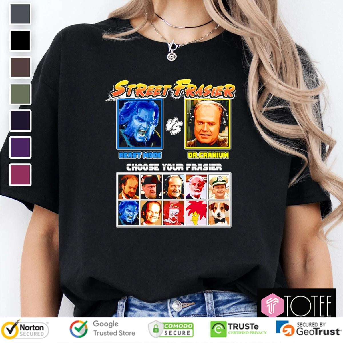 Street Frasiers Beast Vs Dr Cranium T-shirt