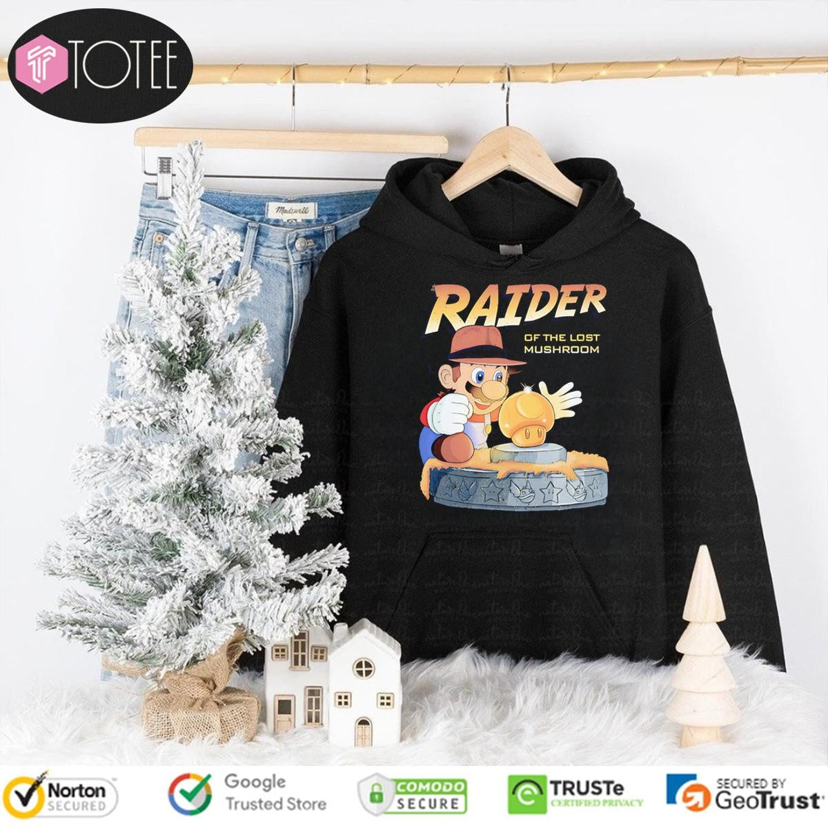 Super Mario Raider Of The Lost Mushroom T-shirt