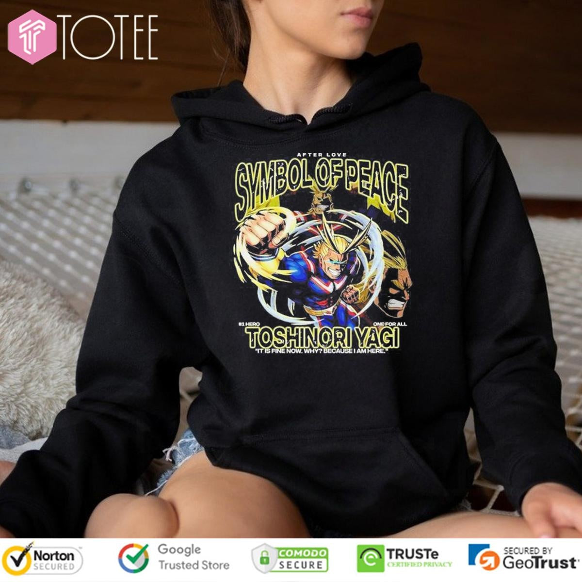 Symbol Of Peace Toshinori Yagi My Hero Academia T-shirt