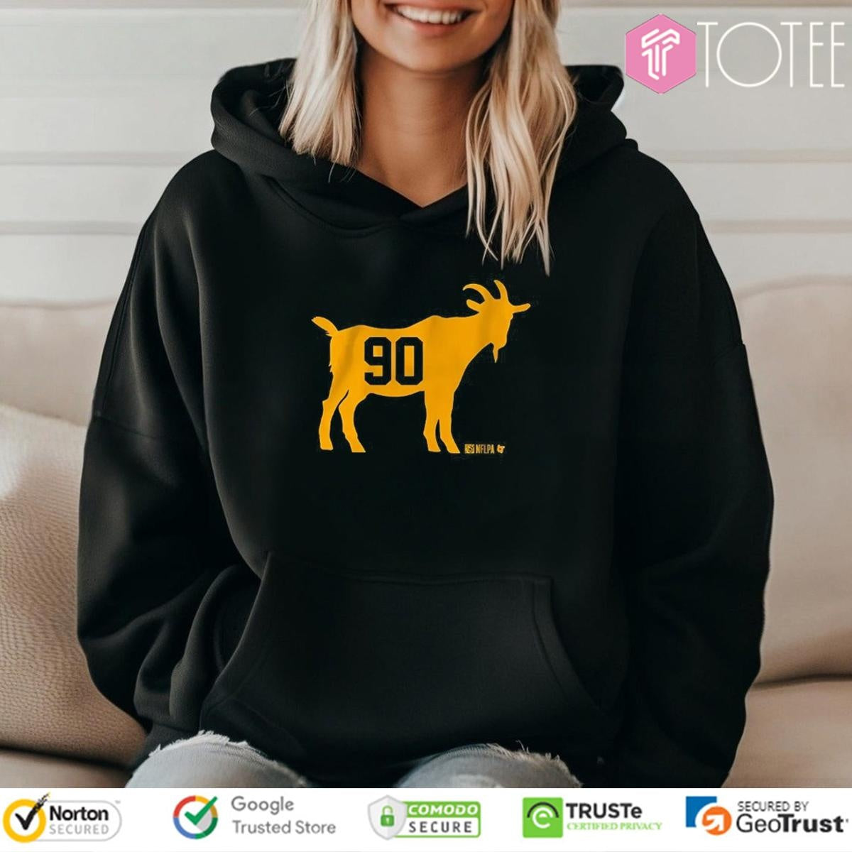 T. J. Watt Goat 90 Pittsburgh Steelers T-shirt