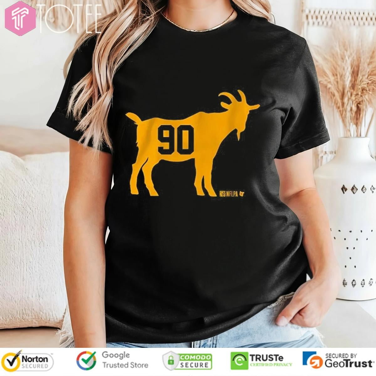 T. J. Watt Goat 90 Pittsburgh Steelers T-shirt