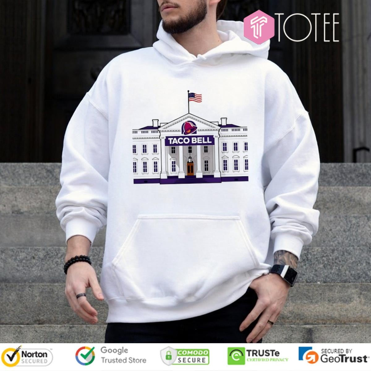 Taco House Parody Taco Bell The White House T-shirt