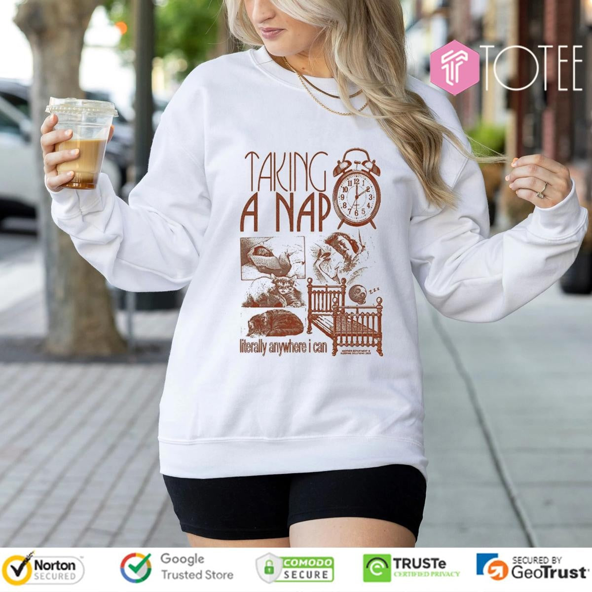 Taking A Nap Literally Anywhere I Can T-shirt