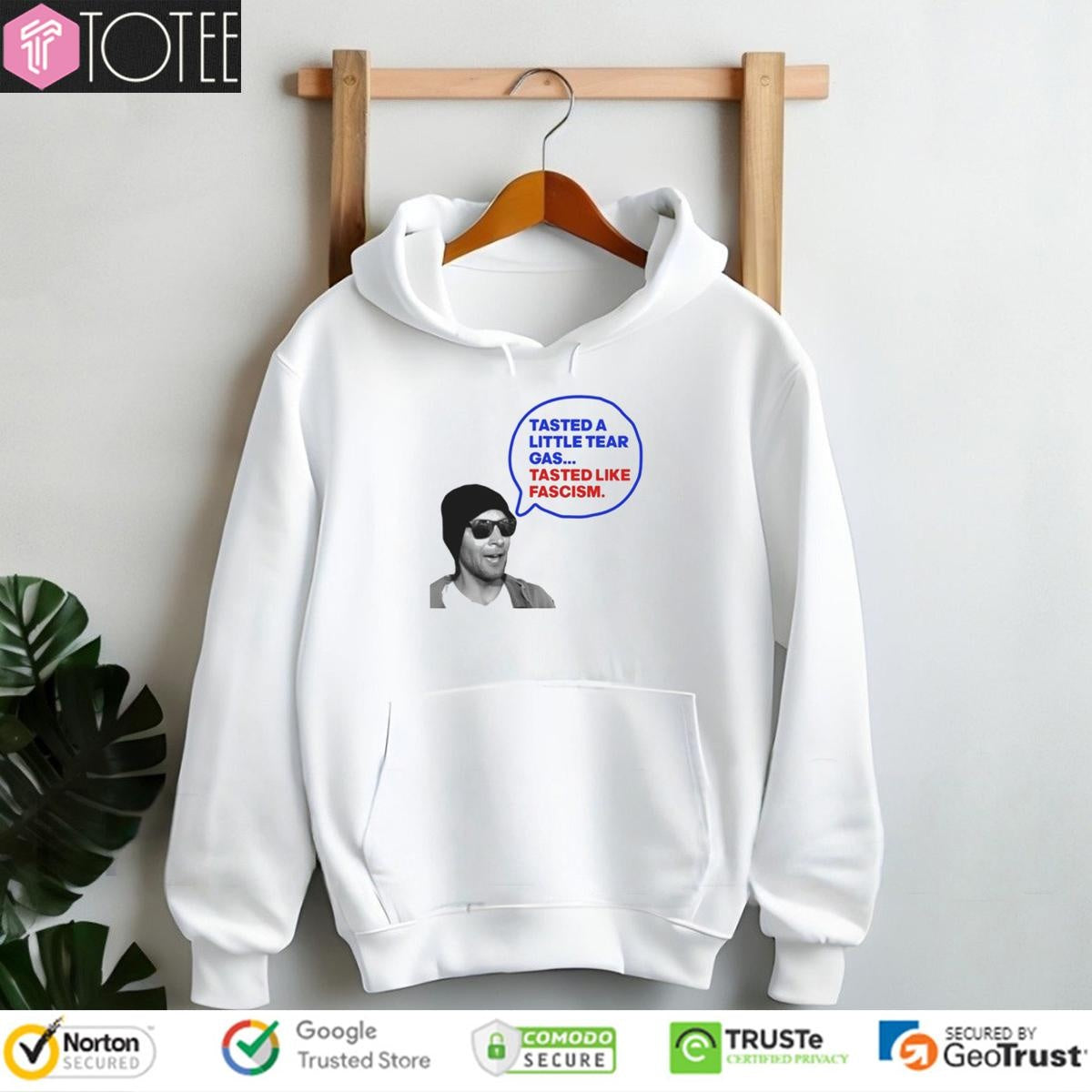 Tasted A Little Tear Gas Tasted Like Fascism Immigration Raids Protest T-shirt