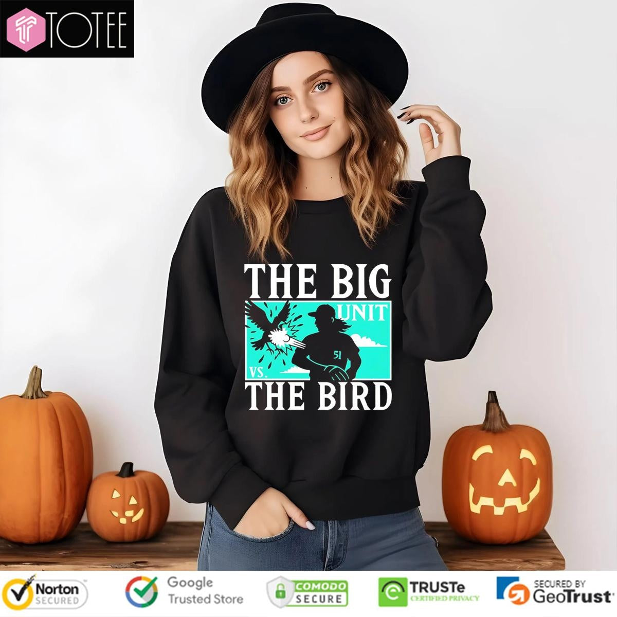 The Big Unit Randy Johnson Arizona Diamondbacks The Bird T-shirt