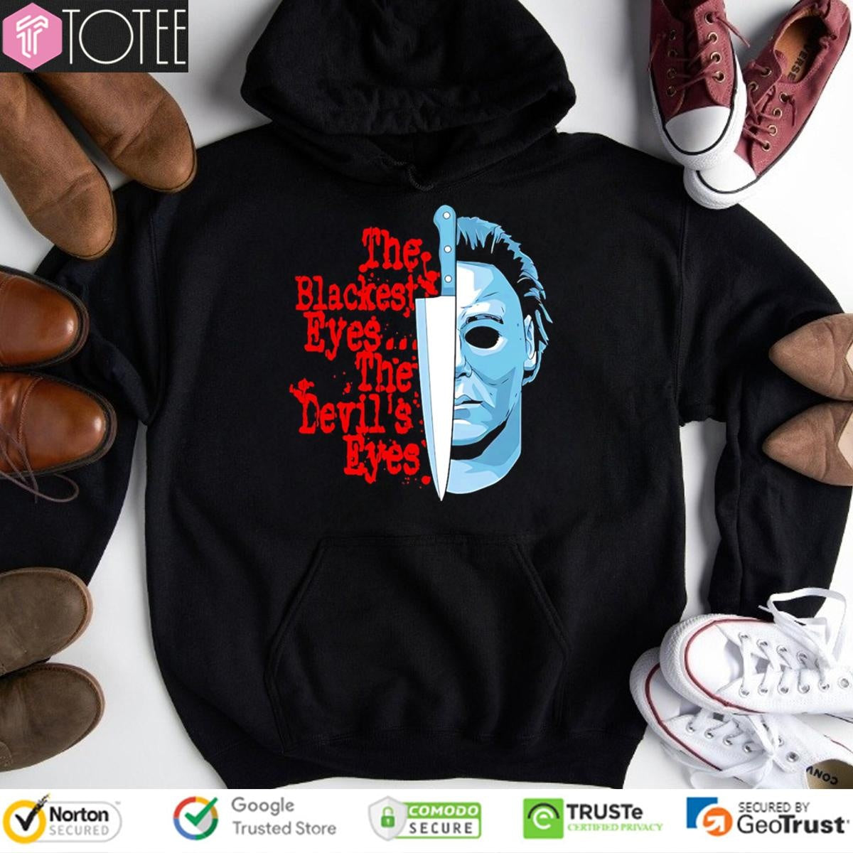 The Blackest Eyes The Devils Eyes Michael Myers T-shirt