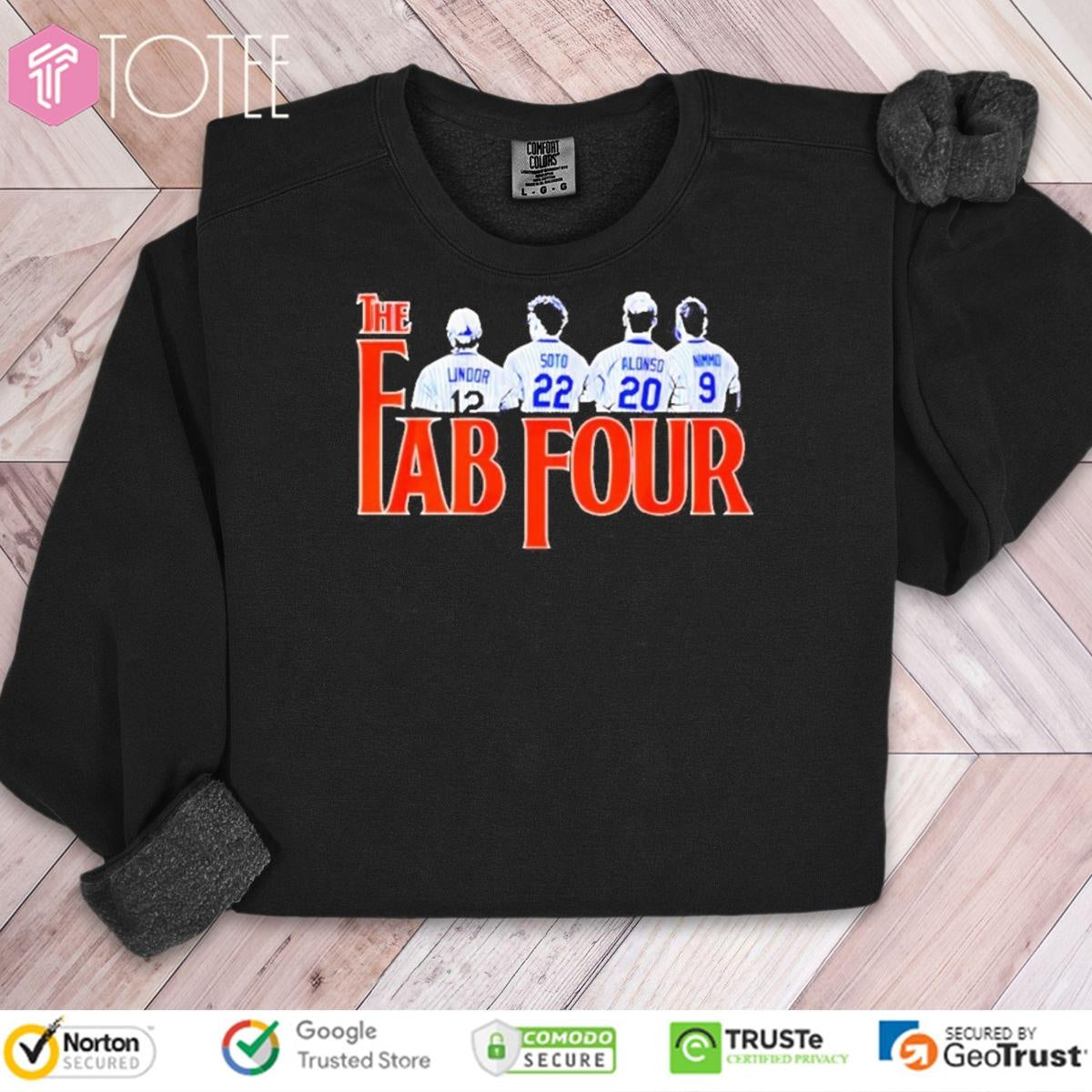 The Fab Four X New York Mets Baseball Sweatshirt