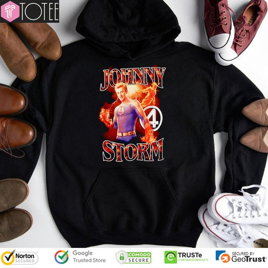 The Fantastic 4 Johnny Storm Graphic T-shirt