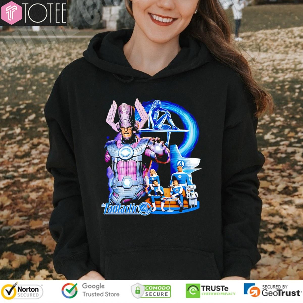 The Fantastic 4 Silver Surfer And Galactus T-shirt